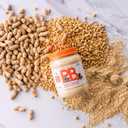 PBfit 24 Ounce Simply Peanut Powdered Peanut Powder, No Added Sugar or Salt, Non-GMO, Plant-Based, Gluten-Free Protein Powder, 9g of Protein 9% DV (EXP 04/21/26)