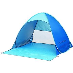 Automatic Pop Up Instant Portable Outdoors Quick Cabana Beach Tent Sun Shelter (Blue)