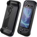 UYIYE Protective Case for Asus ROG Ally X 2024, 360 Hard Shell, Anti-Slip, Anti-Sweat Coating (Black)