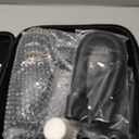 Handheld Vacuum Cordless, Car Vacuum Cleaner with Brushless Motor, Strong Suction Vacuum & Compressed Air Dusters with LED Light, Wireless Mini Portable Hand Vacuum Blower for Home, Pet (Black)