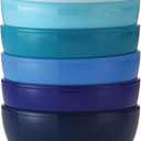 French Bull Melamine Small Bowls, 6-Piece Set, Small Serving Bowl  Snack, Condiment, Dip, Dessert, Ice Cream  Shatter Proof, Food-Safe, BPA Free, Dishwasher Safe, 5.5 22 oz - Shades of Blue