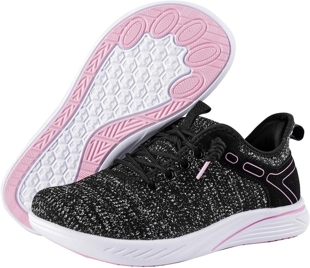 Slip-On Wide Width Women's Walking Shoes for Daily Strolls | Use Breathable Mesh and SuedeLightweight and Breathablefor Summer Strolls, Running and Casual Outfits