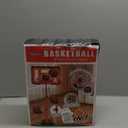 Kids Basketball Hoop Adjustable Height 3.5FT-6.2FT, Indoor & Outdoor Toddler Basketball Hoop with Scoreboard & LED, Boys Basketball Toy for 3 4 5 6 7 8 Years Gift, Portable Basketball Goals Sport Game