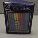 Dripless Hanukkah Candles | Tapered Multicolor Chanukah Bulk Candles Value 45 Pack | Standard Size Menorah Premium Quality Wax Jewish Holiday Party Favors Gifts, Decorations for All 8 Nights