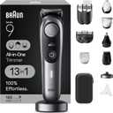 Braun Series 9 All-in-One Multi Grooming Kit for Men, 13-in-1 Beard Trimmer, Body Groomer, Hair Clipper and Manscaping for Face & Body, 9440