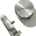 W11708423 W11677925 Dryer and Washer Timer Control Knob ABS with Metallic Finish Compatible for Whirlpool Maytag MED4500MW0 MGD4500MW1 MGD4500MW1Y Replaces 4982643 AP7219300 PS17629456 PD00085821