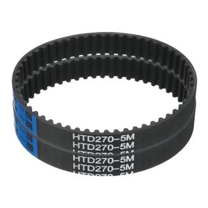 uxcell 2pcs HTD-5M Rubber Timing Belt 54 Teeth, 270mm Pitch Length x 15mm Width x 3.6mm Height, Closed Loop Pulley Timing Belt