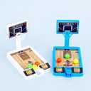2 Pack Basketball Game Toys, Tabletop Basketball Shooting Game for Kids and Adults, Desk Games for Office for Adult to Reduce Stress, Basketball Party Favors Classroom Prizes for Boys Girls