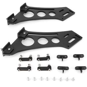 Spoiler Mount Brackets, CNC Aluminum Alloy Car Rear Wing Mount Brackets, Rear Wing Legs Tail Spoiler Legs for Automobiles