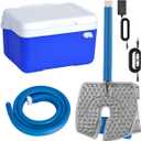 Cold Therapy Machine After Surgery Ice Machine with Knee Flexible Pad, Cryotherapy Machine for Knee Pain, Sprains, Swelling, Other Injuries, Quiet Pump,Timing Function (9 Quart)