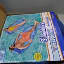 Swimways Elite Spring Float Hammock Pool Lounger, Inflatable Pool Floats Adult with Fast Inflation, Pool Hammock for Adults up to 250 lbs