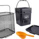 Oklahoma Joe's 5159038W01 Pellet Bucket Kit, Black