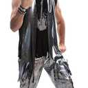 Morph 80s Rocker Costume for Men, Rockstar Outfit, Rock and Roll Attire, Retro Look XL