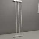 Mumeasy 36" High Extra Tall Dog Gate, 29.6"-40.5" Wide Pressure Mounted Tall Baby Gate for Dog, Auto Close Pet Gate with Door for Stairs,Doorways,House,White