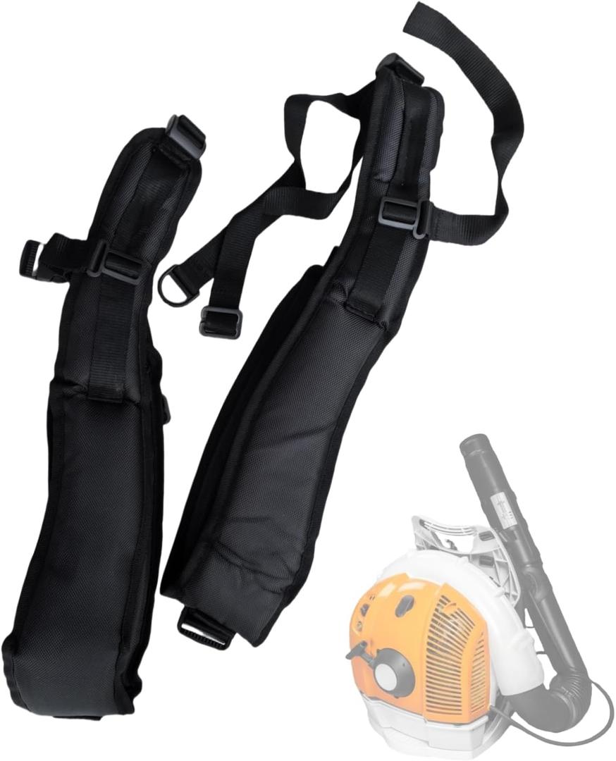 Shoulder Straps 4282-710-9020 & 4282-710-9030 Compatible with Stihl BR600 BR700 BR500 BR550 BR350 BR800 Backpack Blower  Left & Right Harness Replacements with Screws