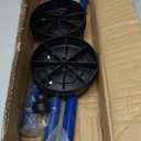Blue Front Leg Kit with 6" Wheels for Weber 18/22 Inch Kettle Grill Parts