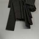 Relavel Extra Large Makeup Case with Plastic Dividers Washable and Easy to Clean, Travel Makeup Train Case Professional Makeup Artist Bag Portable Nail Organizer Box Art Supply Case (Black)