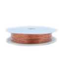 22 Gauge, 99.9% Pure Copper Wire (Round) Dead Soft CDA #110 Made in USA - 100FT by CRAFT WIRE