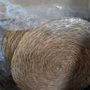 Aneco 48 Pack 13.8-Inch Round Woven Placemats Natural Hand-Woven Boho Rattan Wicker Bulrush Placemat Farmhouse Rustic Braided Table Mats for Dining & Kitchen Decor