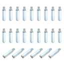 PATIKIL 48pcs M4x20mm+6mm Male Female Hex Standoff, Zinc Plated Iron PCB Motherboard Spacer Standoffs for Computer Cases Circuit Boards FPV Drone Quadcopter, Silver