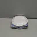 40Pcs Blue and Sliver Birthday Party Supplies for 20 Guests Tableware Set Confetti Sprinkles Plates and Napkins for Women Men Blue and Sliver Birthday Party Decorations