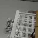 Adjustable Dog Gate - 13-22 Inch Height, 18-43 Inch Width Extension - No Drill Pet Gate for Doorways, Stairs, Puppies - Heavy Duty Metal Safety Gate (White)