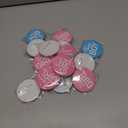24 Pack Gender Reveal Pins 2.25 Inch, Team Boy or Girl Pins for Baby Shower Party Supplies, Gender Reveal Decorations, Fun Guessing Game for Guests - Team Boy or Girl Accessories