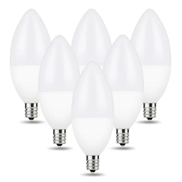 B11 General Purpose Light Bulbs, 6W, 6pack 