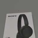 Sony WH-CH520 Wireless Headphones Bluetooth On-Ear Headset with Microphone and up to 50 Hours Battery Life with Quick Charging, Black