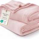Bedsure GentleSoft Pink Fleece Blankets King Size - Bed Blanket Soft Lightweight Plush Cozy Fuzzy Luxury Microfiber, 108x90 inches