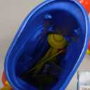 Liberry Toddler Golf Set with Putting Mat for 2 3 4 5 Years Old Boys Girls, Upgraded Kids Golf Cart with Unique Shoulder Strap Design, Indoor and Outdoor Golf Toys Christmas Gift