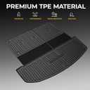 Cargo Mat for 2026 2027 Hyundai Palisade 7/8-Seat Accessories