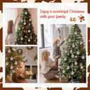 24 Pcs Christmas Cow Print Ball Ornaments 2.4 Inch Plastic Western Cow Ornaments Country Western Party Decorations Rustic Holiday Xmas Baubles for Home Xmas Tree Party Hanging Decoration