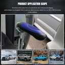 Car Handle Assist for Elderly, Car Door Handle, Multifunction Automotive Grab Handles, Universal Automotive Accessories Car Support Mobility Aid Grab Bar Handle for Disabled and Elderly (Blue)