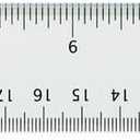 2 x ALVIN Clear Acrylic Ruler, Scratch Resistant, Multipurpose Drawing, Drafting, and Design Tool, Great for Both Students, Hobbyists, and Professionals Model T40-12 - 12 inches