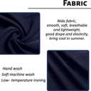 Women Long Abaya Dress with Belt Muslim Bell Sleeve Robe Islamic Maxi Prayer Jilbab (Blue, M)