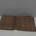 Kevin Textile Pack of 2 Decorative Outdoor Waterproof Throw Pillow Covers Lumbar Pillowcases Modern Cushion Cases for Patio Couch Bench 16 x 16 Inch Brown