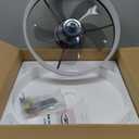 Ceiling Fans with Lights, 20" Coffee Brown Flush Mount Ceiling Fan with Remote, 6-Speed Low Profile Smart Fan for Bedroom, Kitchen, Kids Room, Small Room