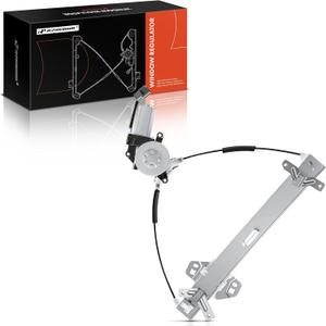 A-Premium Power Window Regulator with Motor Front Passenger Side Compatible with Honda Accord 2003-2007 (Coupe 2-Door Body Style Only) Front Right Passenger Side