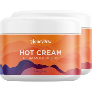 Premium Hot Cream Sweat Enhancer - Firming Body Lotion for Women and Men and Body Sculpting Cellulite Workout Cream - Ultra Moisturizing Invigorating Body Firming Cream with Natural Oils - 2 Pack (4 Fl Oz (Pack of 2))