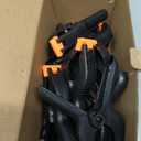 10 Pack 6 inch Plastic Spring Clamps, Black Heavy Duty Clips, Backdrop Clips, Plastic Clamps for Crafts, Backdrop Stand, Woodworking, Photography