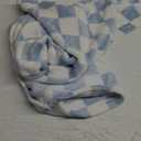 Yurhap Checkered Baby Blanket Fleece Baby Blankets for Boys, Ultra Soft Cozy Fluffy Infant Toddler Newborn Receiving Blankets for Crib Stroller, 30''x40'', Blue