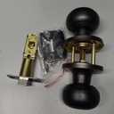 Haidms 8 Pack Oil Rubbed Bronze Door Knobs Interior, Bronze Privacy Interior Door Knobs for Bedroom or Bathroom Classic Round Doorknobs Hardware