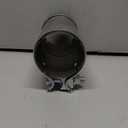 Peastorm 2.5 to 2.5 Inch Exhaust Adapter, 2.5" ID Exhaust Reducer Connector Pipe with Clamp