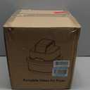 4-in-1 Portable Glass Air Fryer, 140400F Precise Heat, Max Crisp Technology, 4.2QT & 1.6QT Dual Containers with Lids, Freezer & Dishwasher Safe, Bake, Recrisp, Air Fry (Grey)