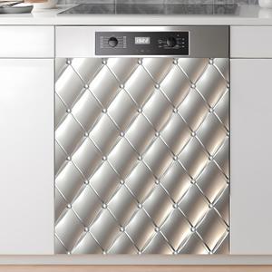 Dishwasher Magnet Sticker Cover Panel Decal Refrigerator Magnetic Sticker Decorative for Kitchen Decoration,Fridge Door Cover,Home Appliances Decor Stickers 23"x26"