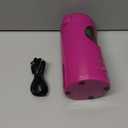 AFMAT Electric Pencil Sharpener, Fully Automatic Pencil Sharpener for Classroom, 7-11.5mm Colored/Jumbo Pencils, Auto in & Out, Rechargeable Hands-Free Sharpener for Home Office PSX5, Pink