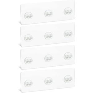 4 PCS Corner Shower Caddy Adhesive Sticker Replacement Hook, for Shower Caddy Bathroom Rack Shelf Soap Dish Basket Wall Hanging Hook with Strong Sticky, No Drilling Bath Toilet Kitchen Organizer 4 PCS Corner Shower Caddy Adhesive Sticker Replacement Hook, for Shower Caddy Bathroom Rack Shelf Soap Dish Basket Wall Hanging Hook with Strong Sticky, No Drilling Bath Toilet Kitchen Organizer