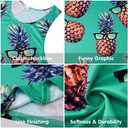 Goodstoworld Mens 3D Tank Top Novelty Graphic Breathable Quick Dry Sleeveless Beach Shirt S-4XL (XXL)