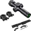 Gotical Picatinny Rail Mount for Savage Rascal Rifles with Ejection Port Cut-Out (Rail, Scope Rings & 4x30 AO-Scope)